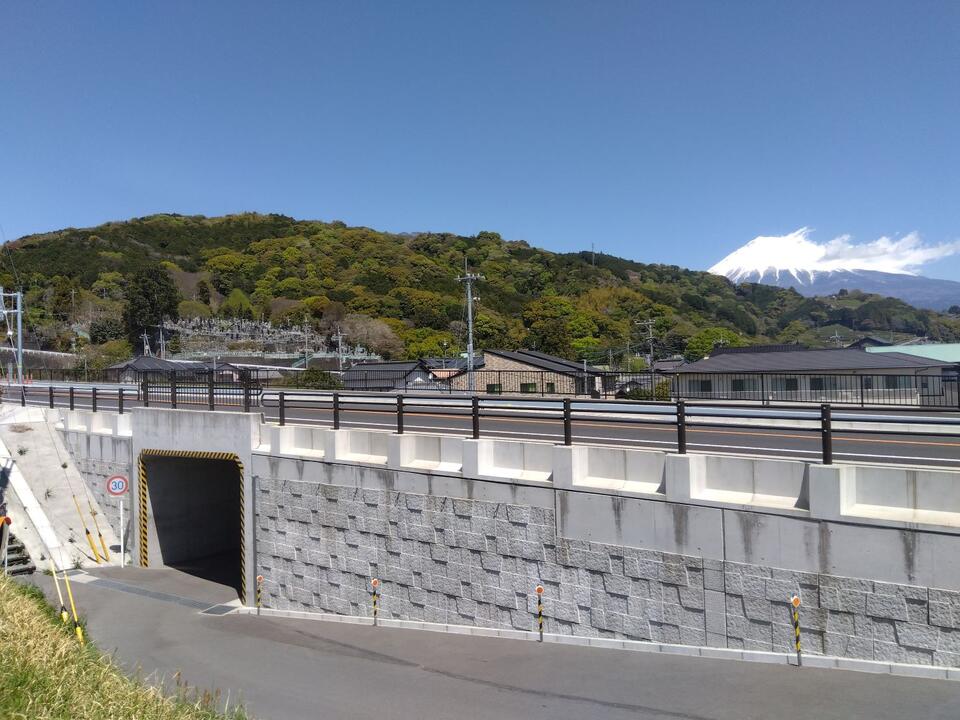 令和3年度［第33-D4600-01号］㈠富士由比線橋梁改築工事(補強土壁工)
